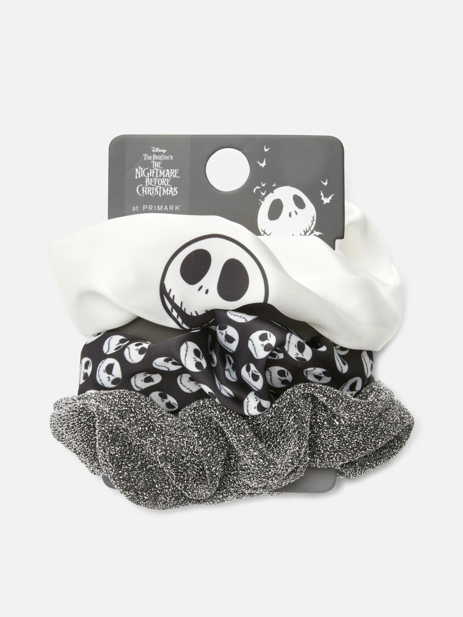 3 Tim Burton’s The Nightmare Before Christmas Scrunchies|Primark Best