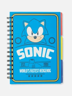 A5 Sonic The Hedgehog Notebook|Primark