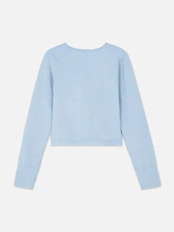 Acid Wash Long Sleeve Top|Primark Outlet