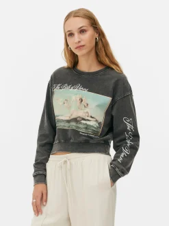 Alexandre Cabanel Cropped Sweatshirt|Primark Discount