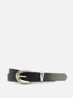 Asymmetrical Buckle Belt|Primark New