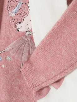 Ballerina Sweater Dress And Tights Set|Primark