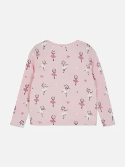Ballet Graphic Long Sleeve T-Shirt|Primark Clearance