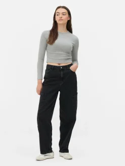 Balloon Leg Cargo Jeans|Primark Outlet