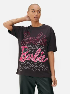 Barbie Logo Oversized T-Shirt|Primark Sale