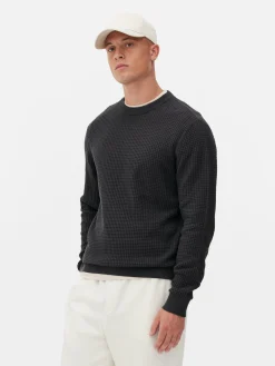 Basket Weave Sweater|Primark Discount