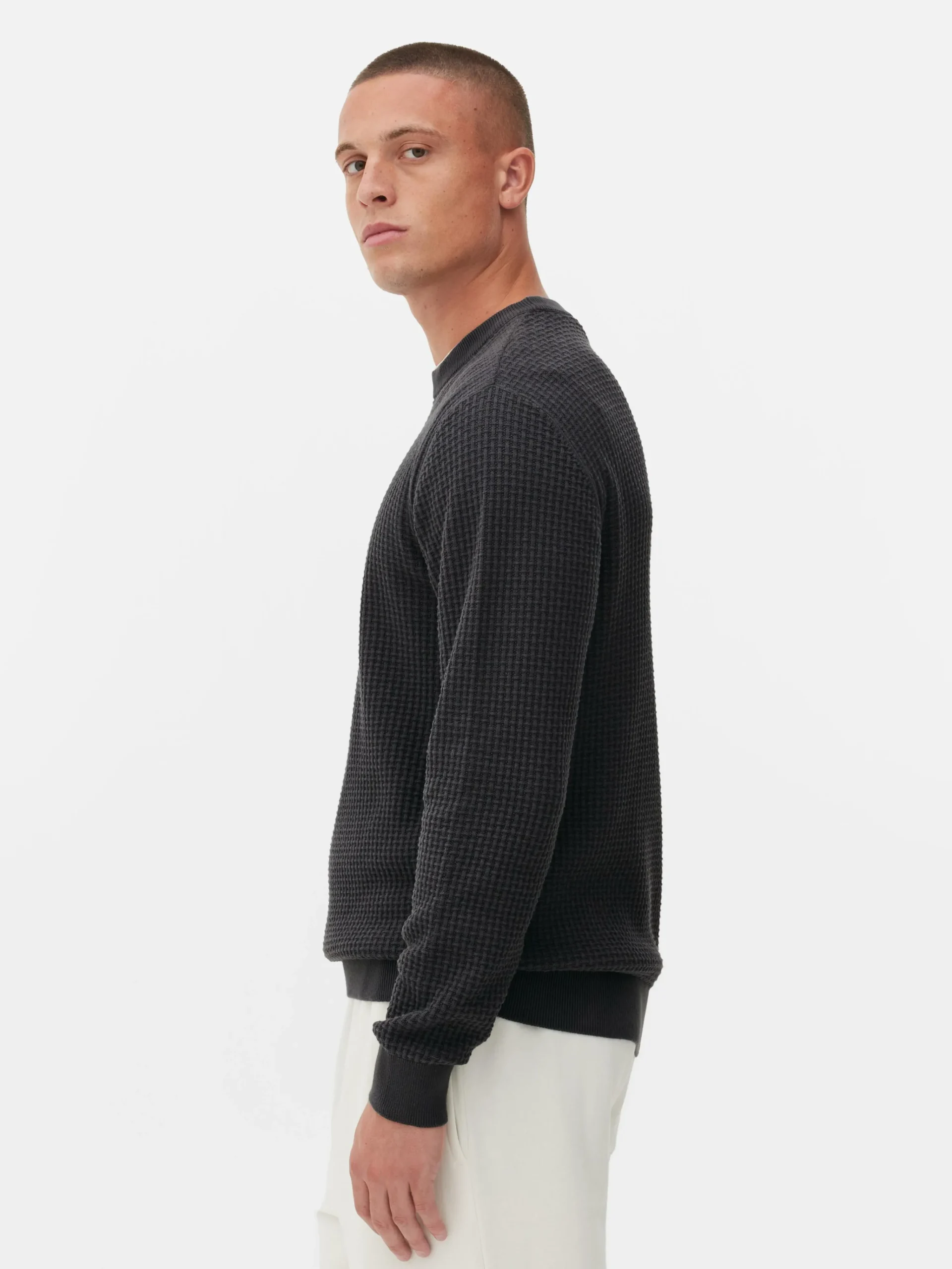 Basket Weave Sweater|Primark Discount