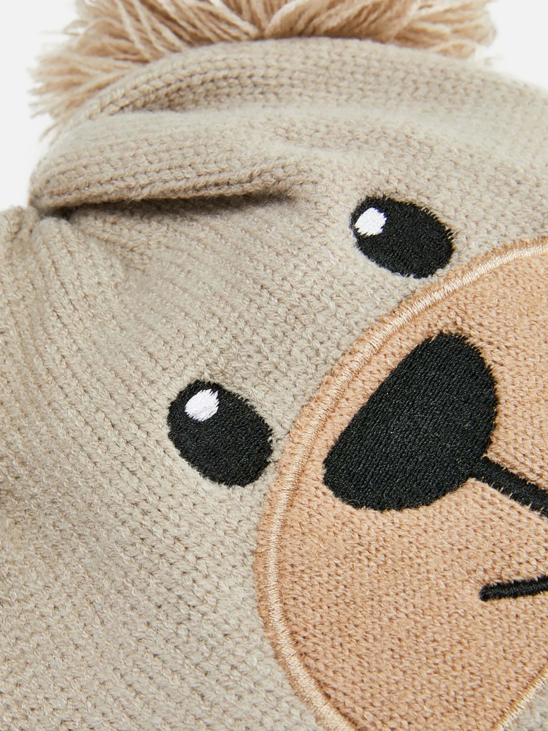 Bear Pompom Beanie|Primark Outlet