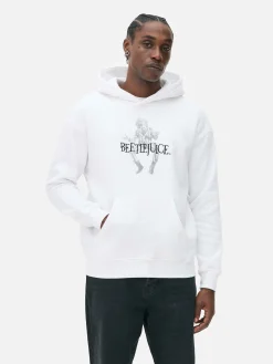 Beetlejuice Character Graphic Hoodie|Primark New