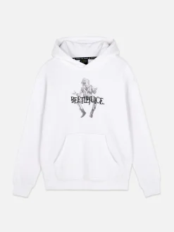 Beetlejuice Character Graphic Hoodie|Primark New