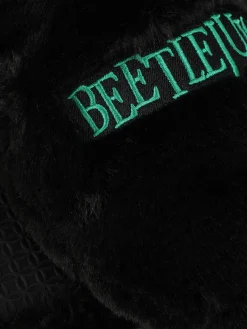 Beetlejuice Fluffy Mule Slippers|Primark Outlet