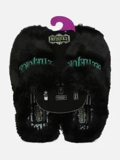 Beetlejuice Fluffy Mule Slippers|Primark Outlet