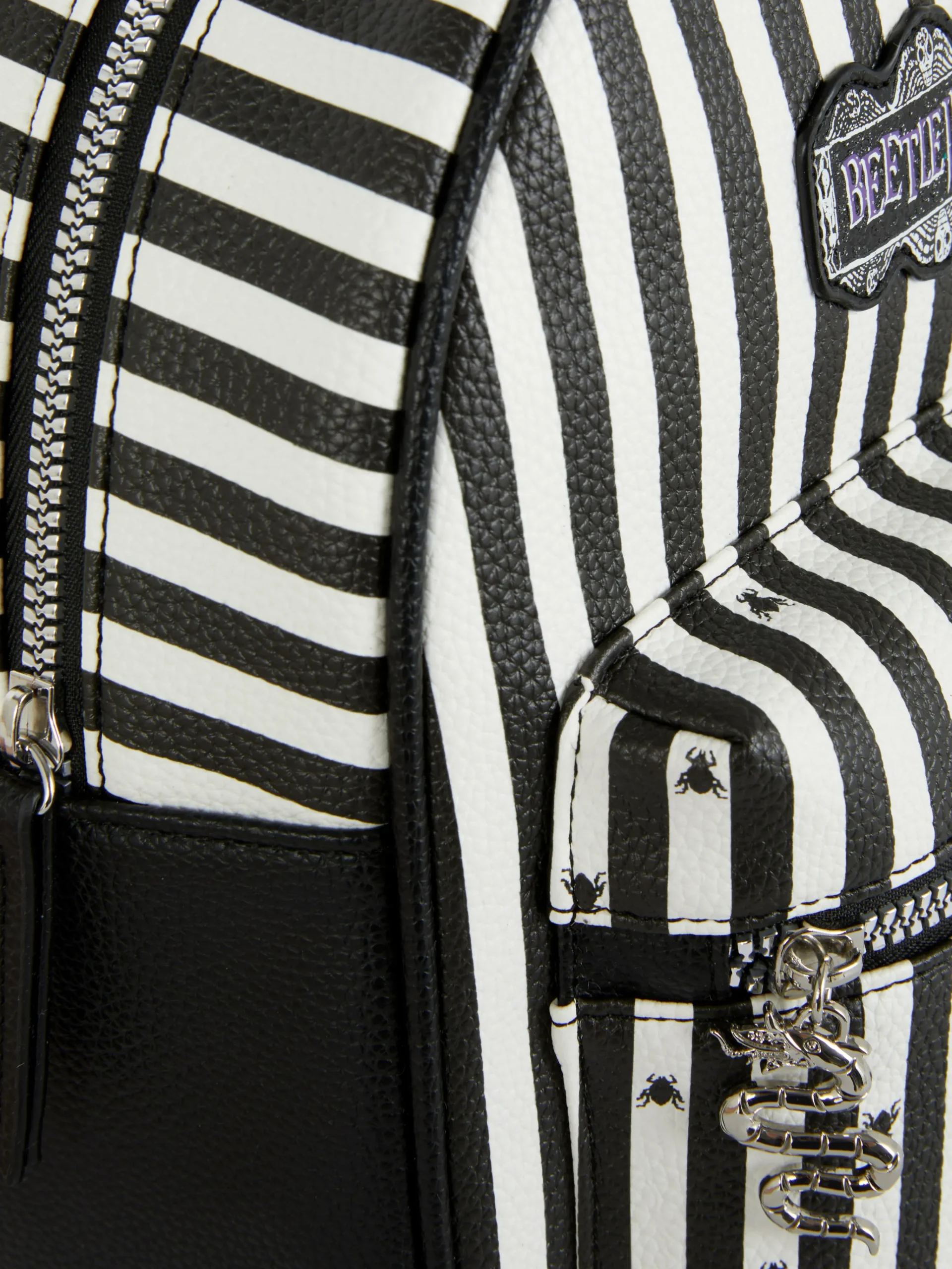 Beetlejuice Logo Backpack|Primark Discount