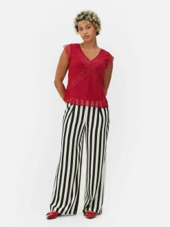 Beetlejuice X Colleen Atwood Lace Trim Blouse|Primark Best