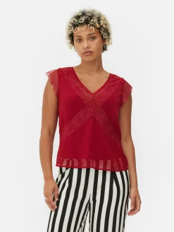Beetlejuice X Colleen Atwood Lace Trim Blouse|Primark Best