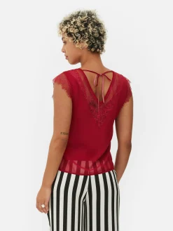 Beetlejuice X Colleen Atwood Lace Trim Blouse|Primark Best