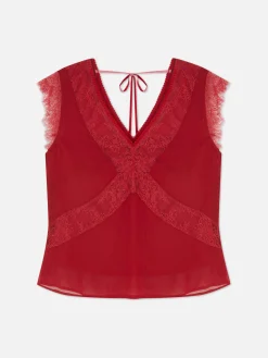 Beetlejuice X Colleen Atwood Lace Trim Blouse|Primark Best
