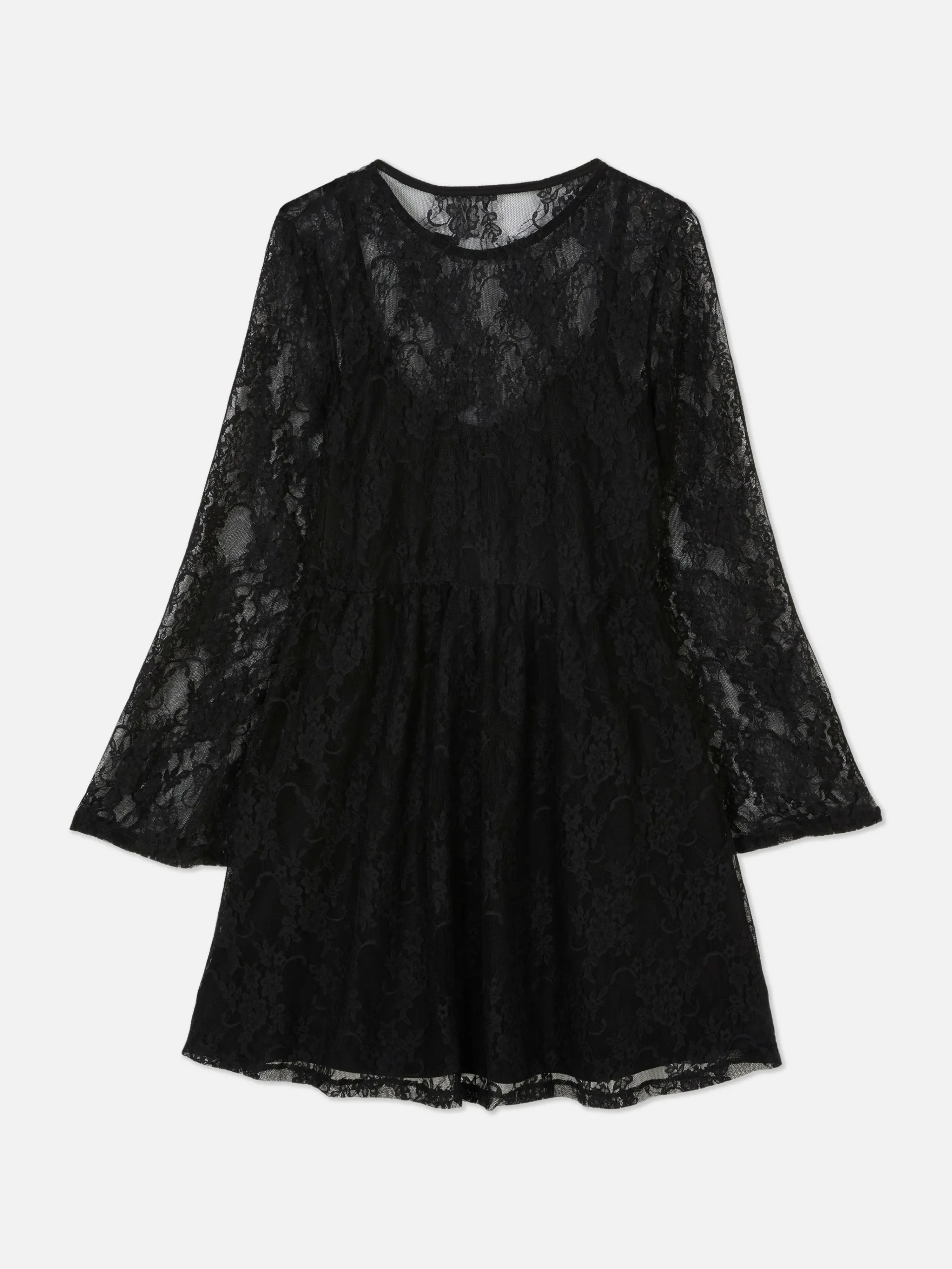 Beetlejuice X Colleen Atwood Lace Mini Dress|Primark Discount