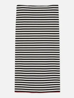 Beetlejuice X Colleen Atwood Stripe Midi Skirt Set|Primark Outlet