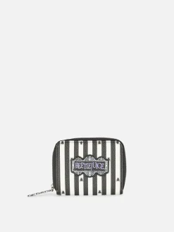 Beetlejuice Zip-Up Purse|Primark New