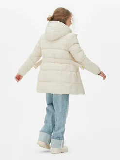 Belted Padded Jacket|Primark New