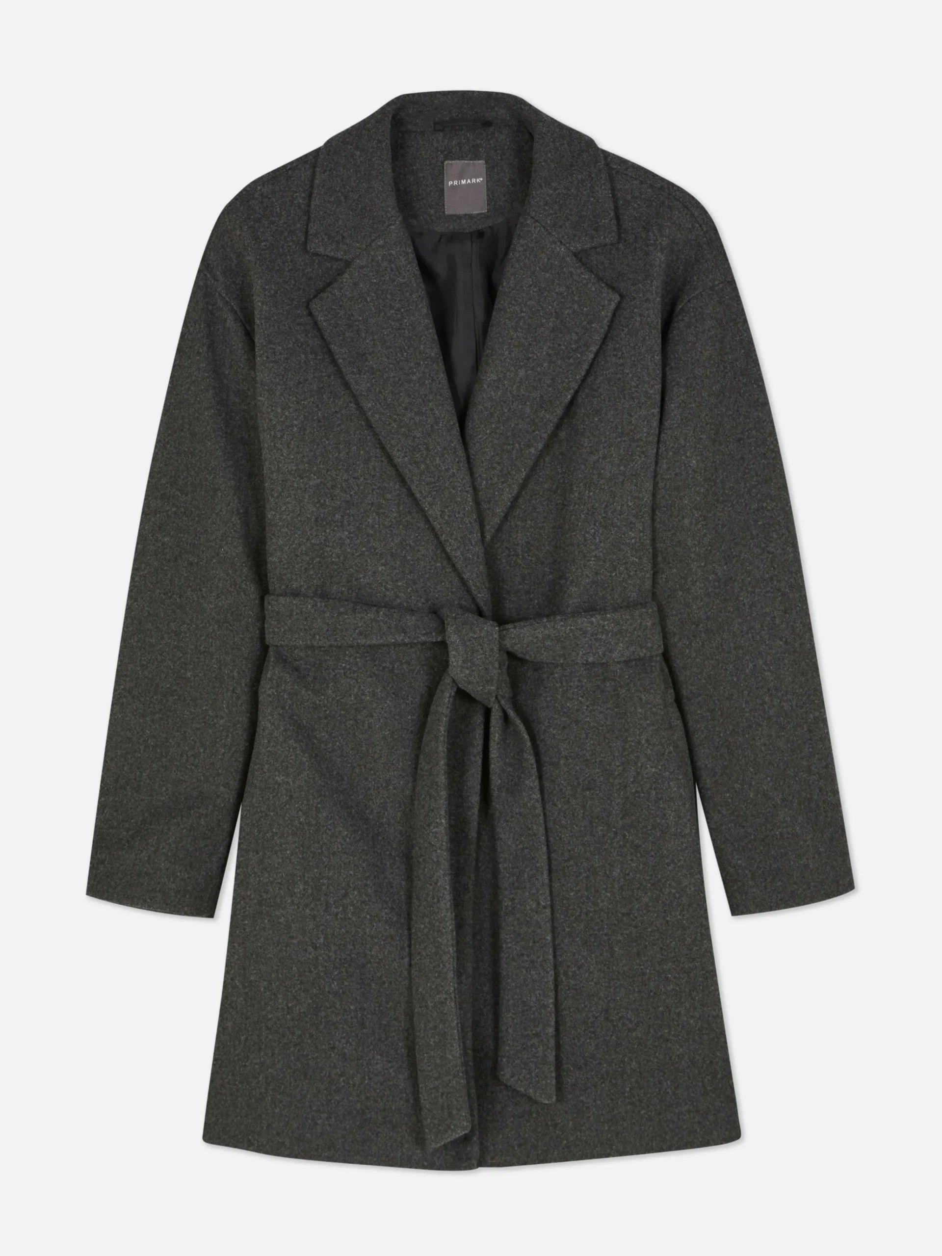 Belted Wrap Coat|Primark Online