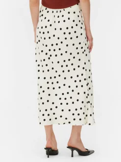 Bias-Cut Midi Skirt|Primark Best