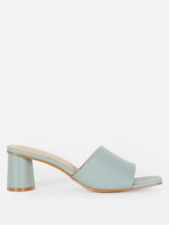 Block Heel Mules|Primark Outlet