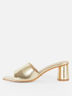 Block Heel Mules|Primark Sale