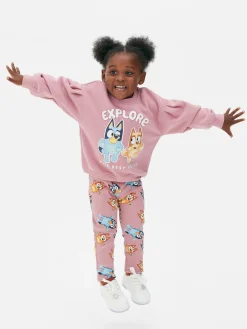 Bluey Sweatshirt And Ribbed Leggings Set|Primark Outlet