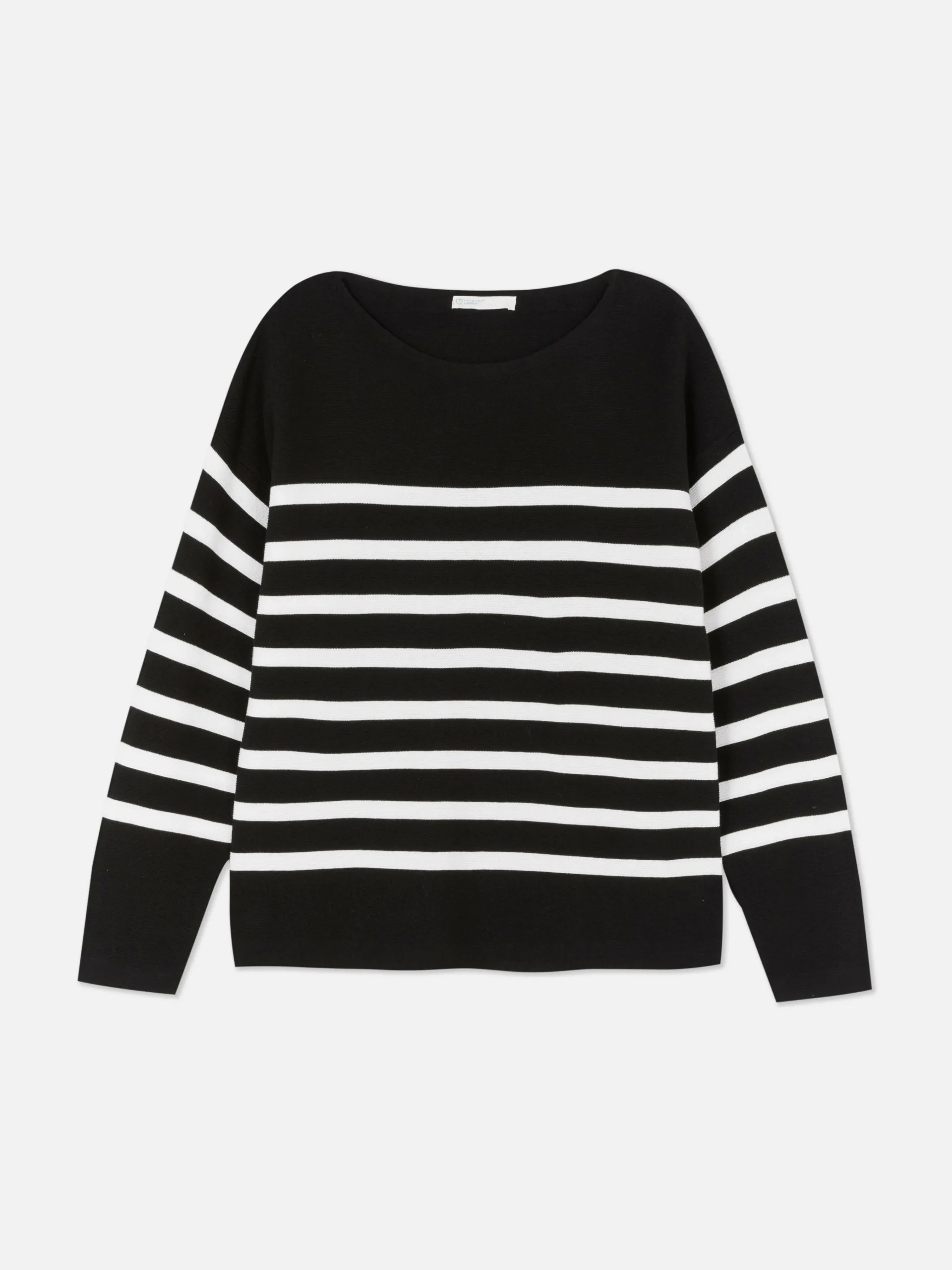 Boat Neck Long Sleeve Sweater|Primark Sale