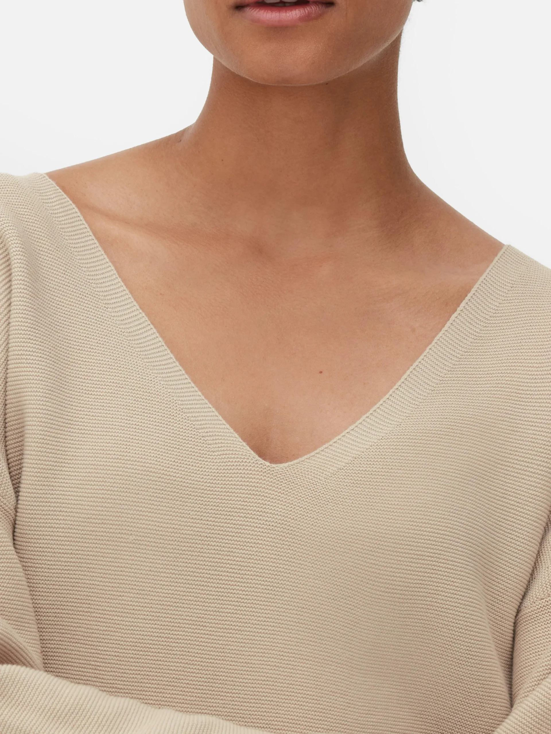 Boat Neck Long Sleeve Sweater|Primark Online