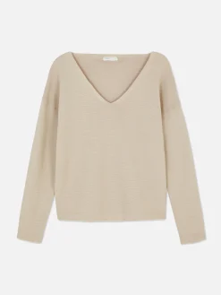 Boat Neck Long Sleeve Sweater|Primark Online