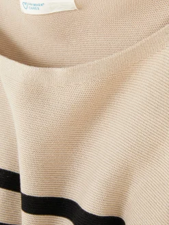 Boat Neck Long Sleeve Sweater|Primark Hot