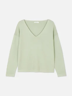 Boat Neck Long Sleeve Sweater|Primark Clearance
