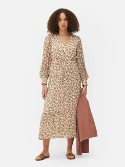 Boho V-Neck Midaxi Dress|Primark Online