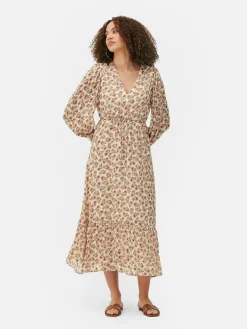 Boho V-Neck Midaxi Dress|Primark Online