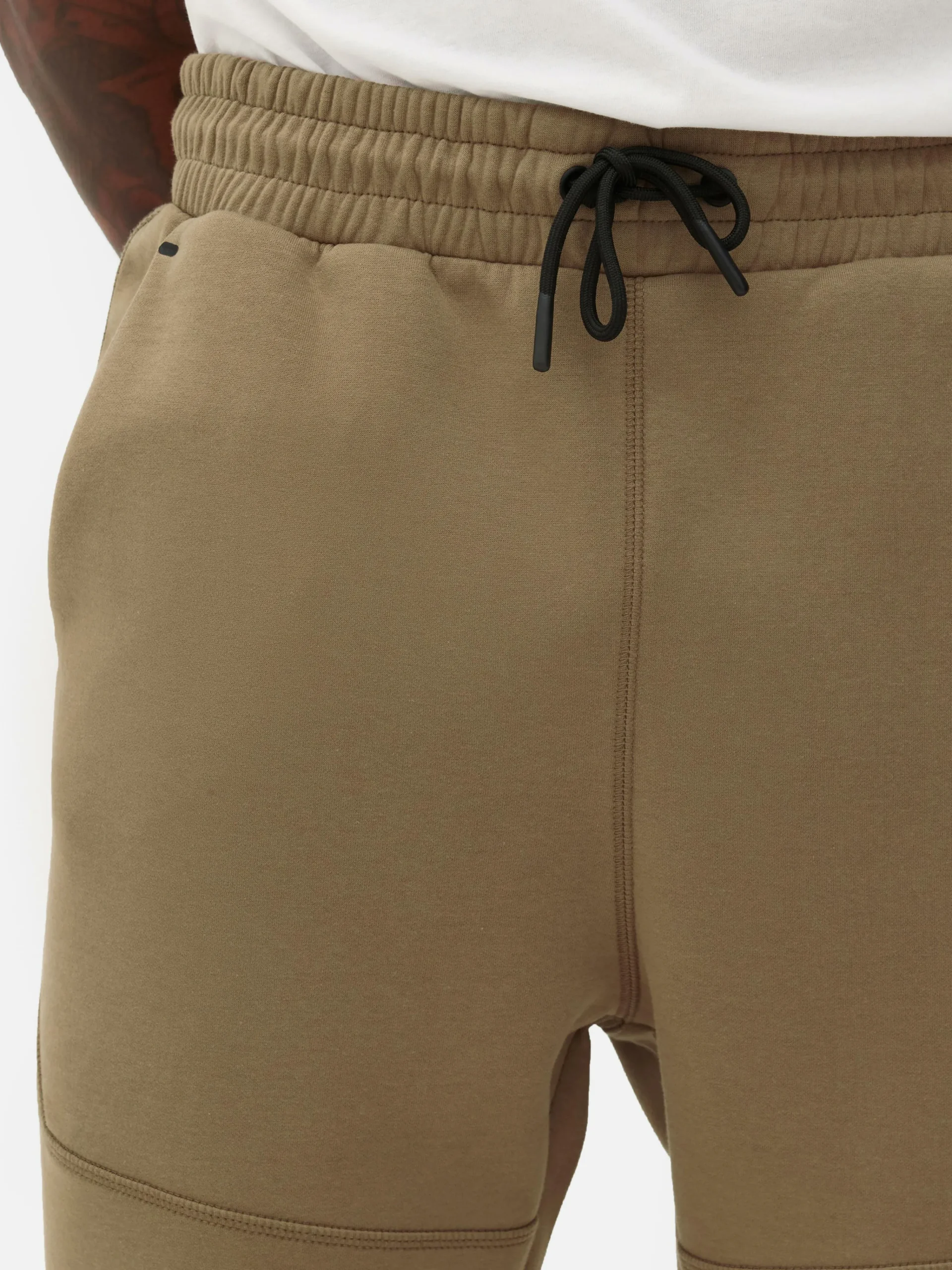 Bonded Slim Fit Joggers|Primark Discount