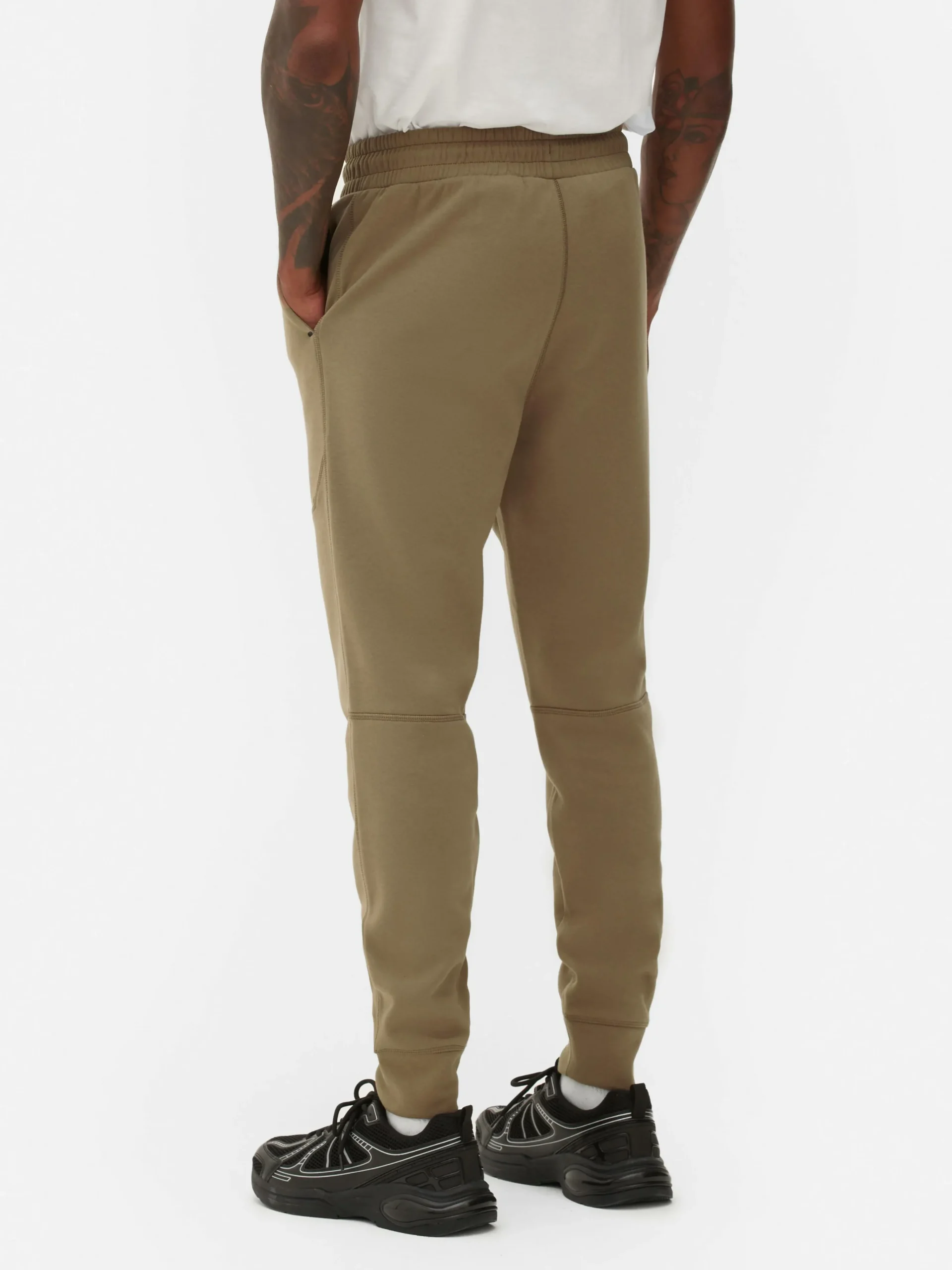 Bonded Slim Fit Joggers|Primark Discount