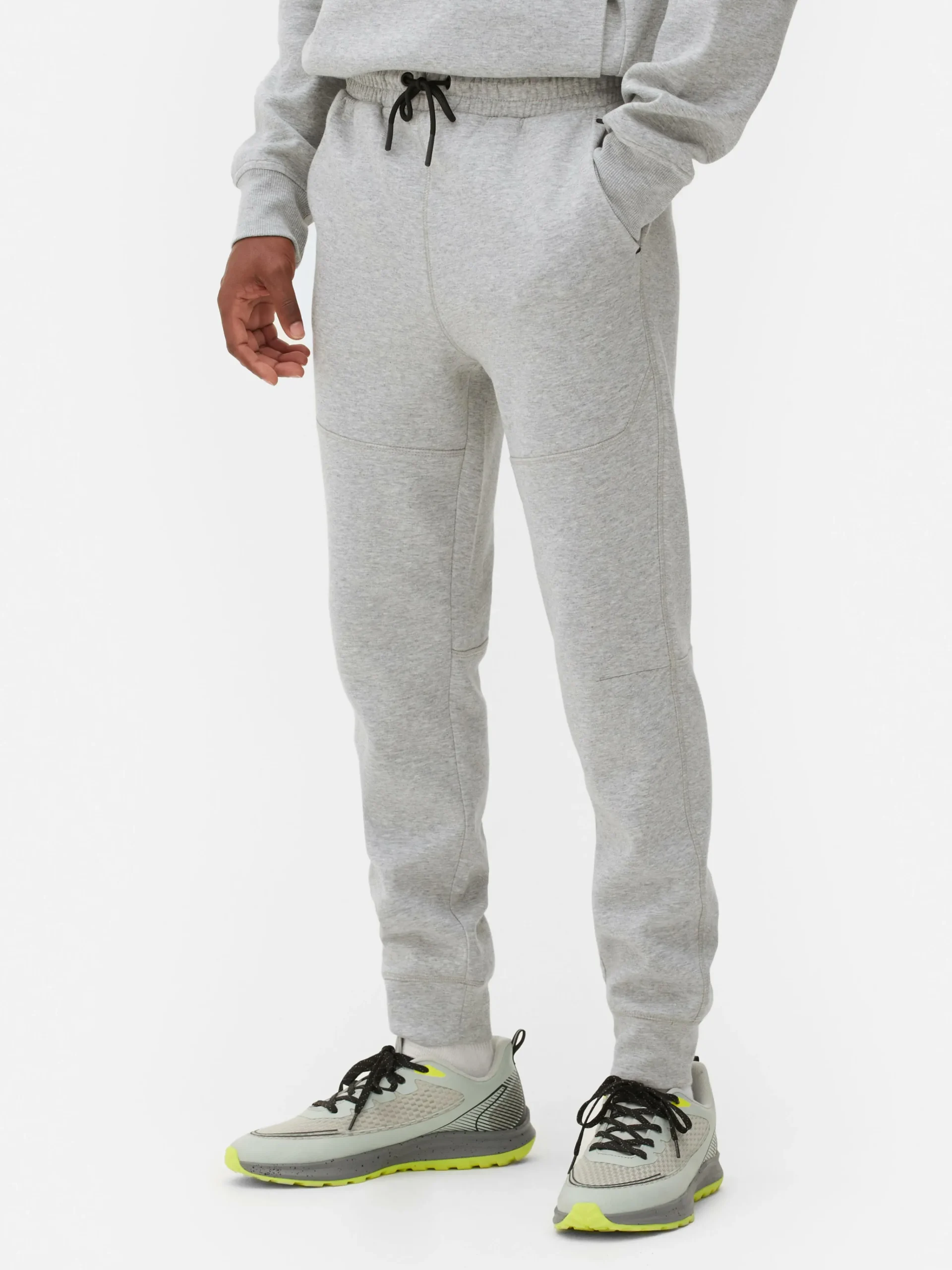 Bonded Slim Fit Joggers|Primark