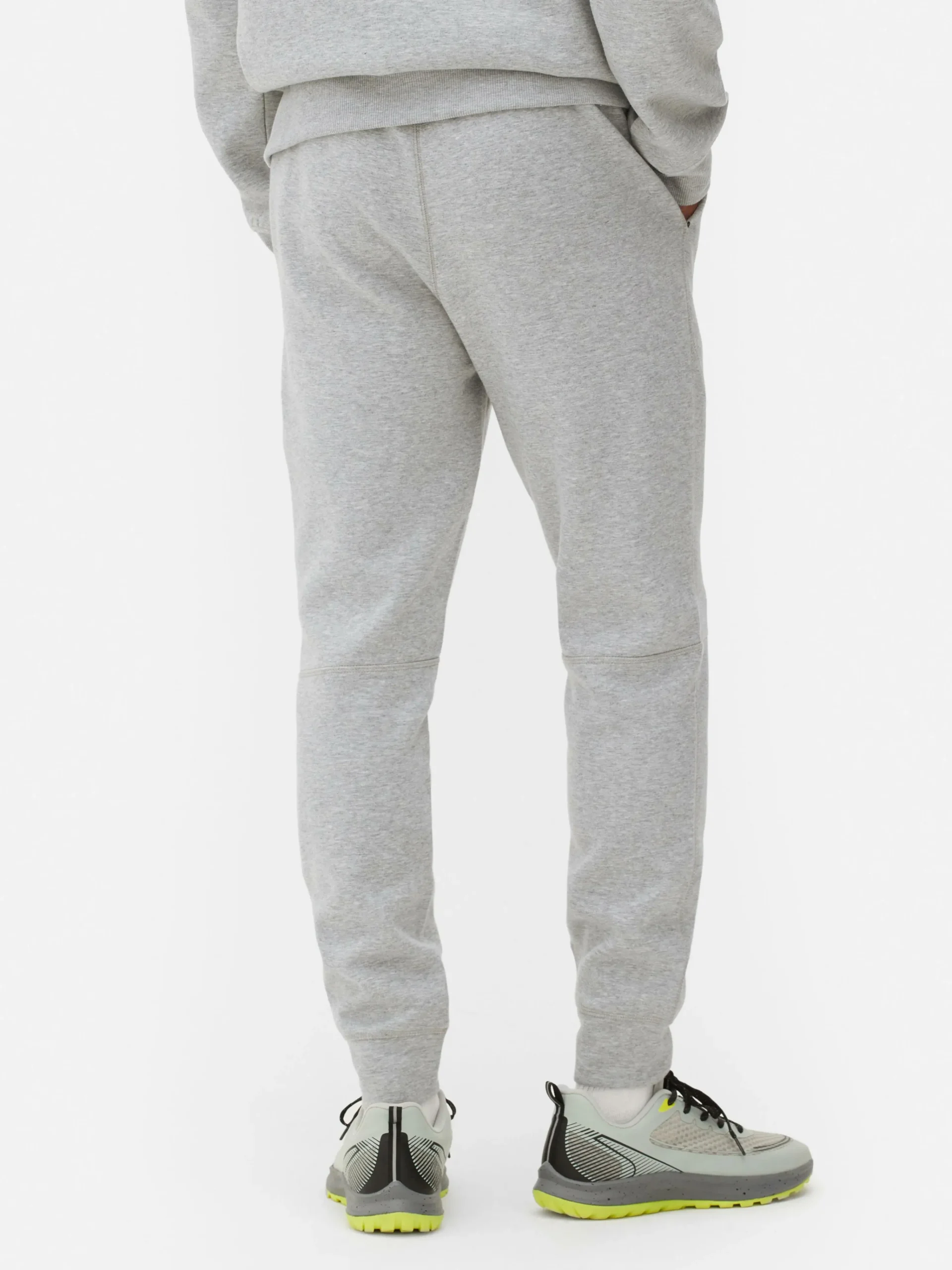 Bonded Slim Fit Joggers|Primark