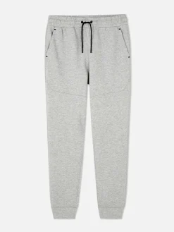 Bonded Slim Fit Joggers|Primark