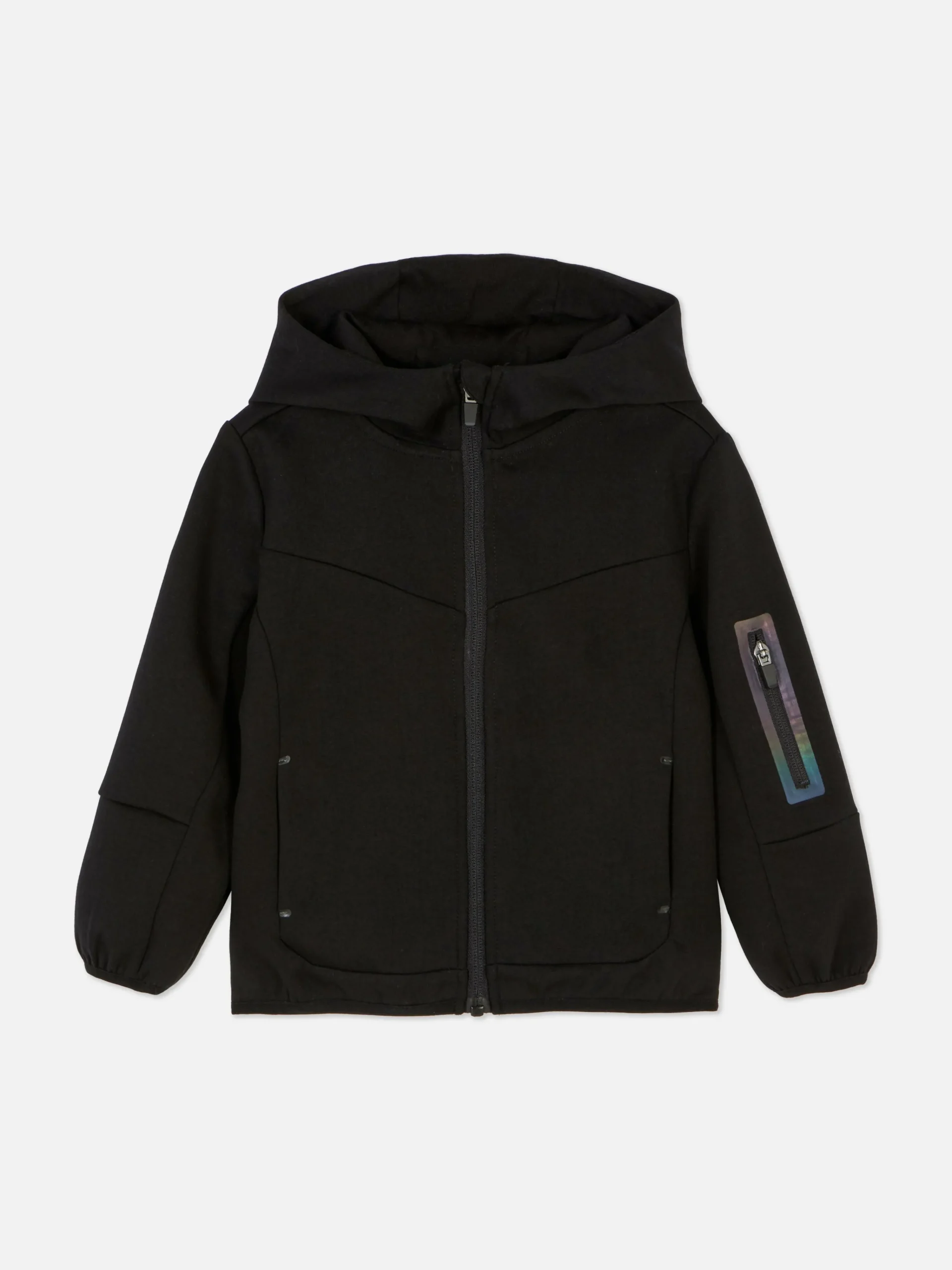 Bonded Zip Hoodie|Primark New