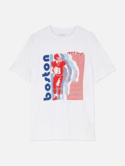Boston Football T-Shirt|Primark Hot