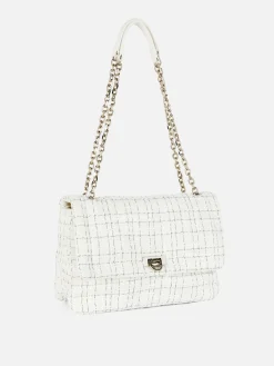 Bouclé Flap Front Crossbody Bag|Primark Clearance
