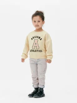 Bouclé Letter Collegiate Sweatshirt|Primark Sale