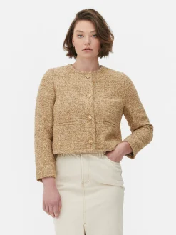 Bouclé Stitch Jacket|Primark Hot