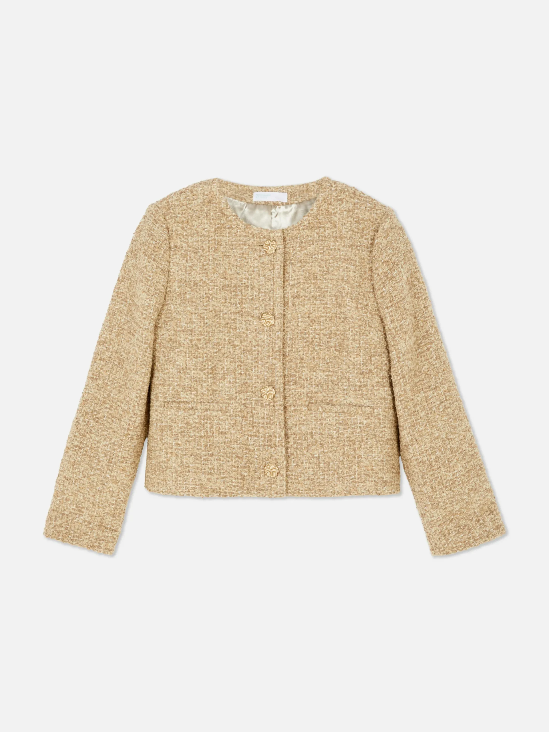 Bouclé Stitch Jacket|Primark Hot