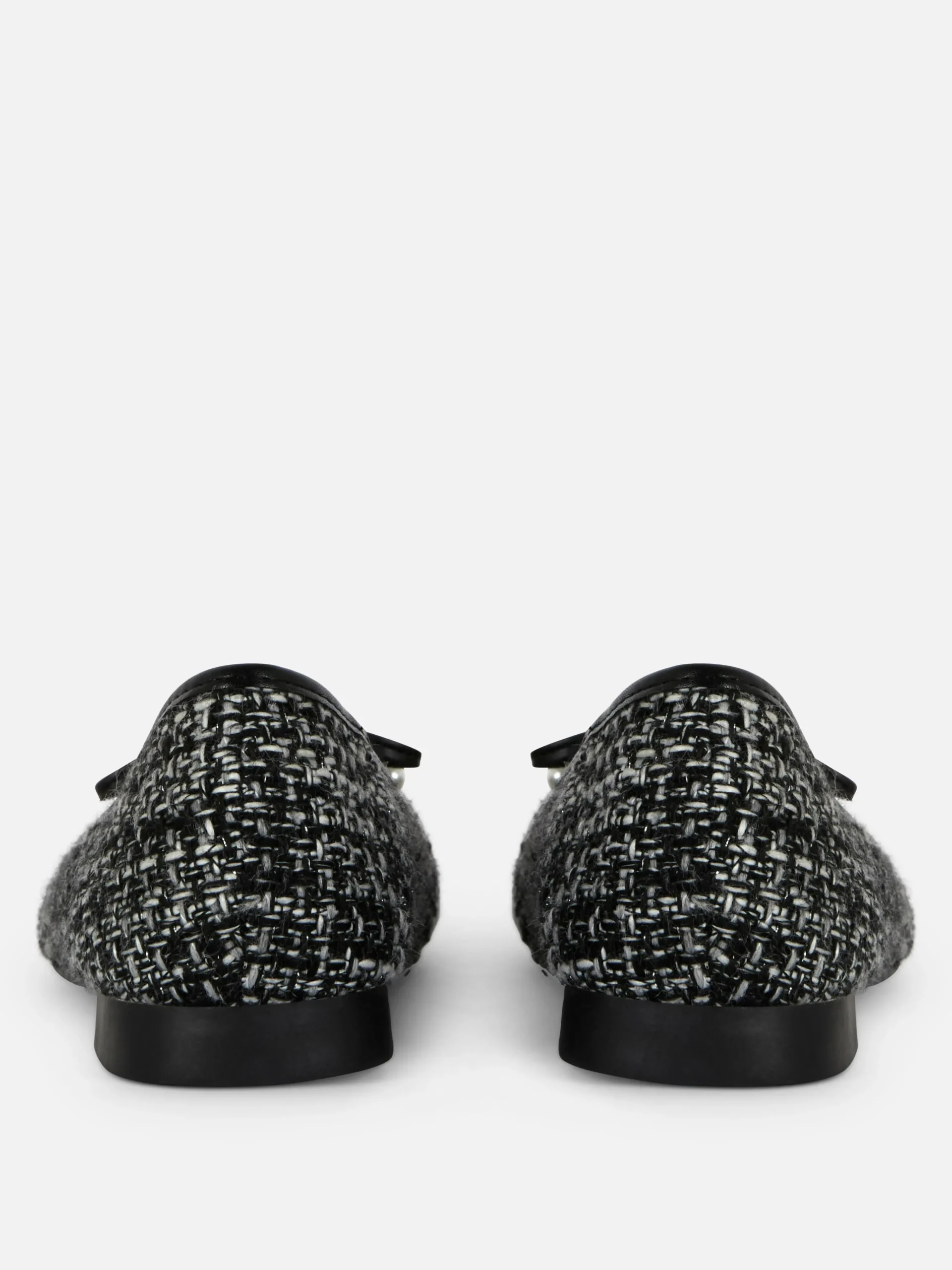 Boucle Contrast Toe Cap Ballet Flats|Primark Sale