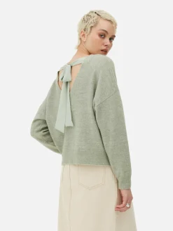 Bow Back Sweater|Primark Sale